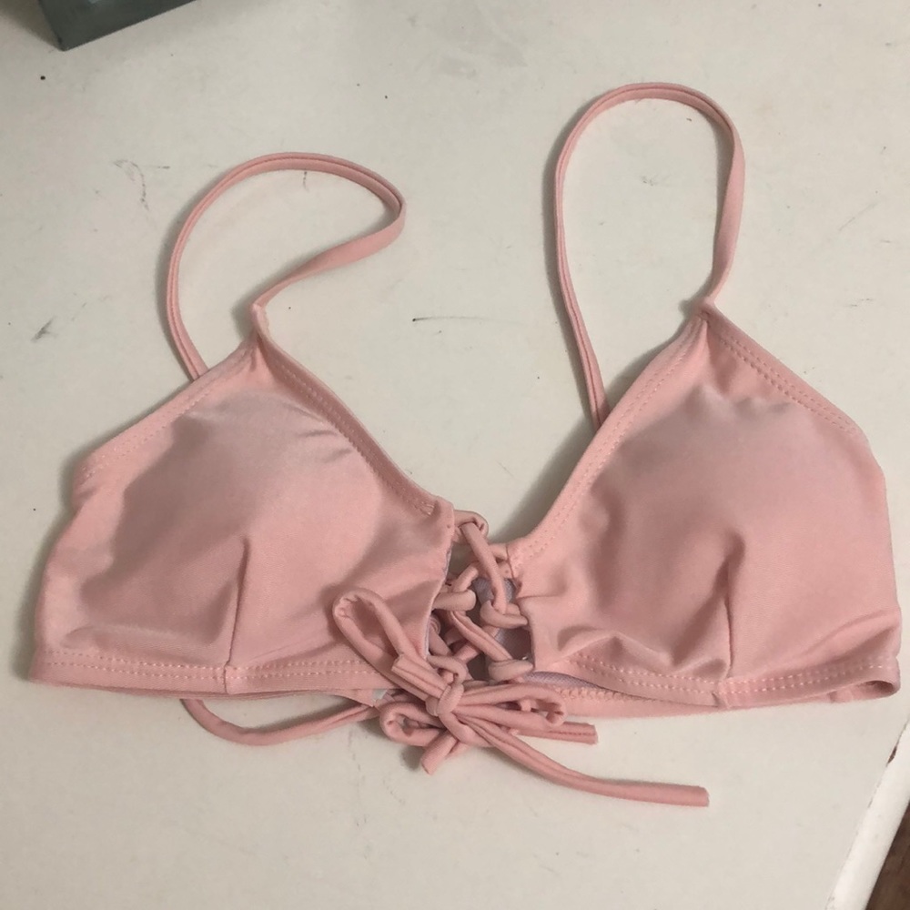 Blush women’s bathing suit top